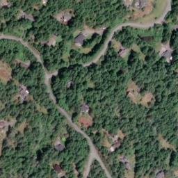 Satellite imagery of Metchosin Mountain, CA