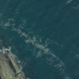 Satellite imagery of Waadah Point, US