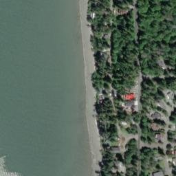 Satellite imagery of Pull and Be Damned Point, US