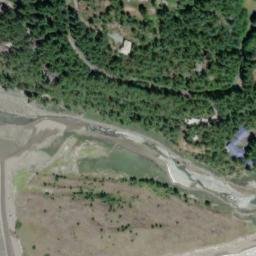 Satellite imagery of Hole in the Wall, US