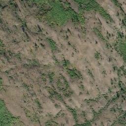 Satellite imagery of Brush Creek Divide, US