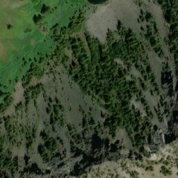Satellite imagery of War Creek Ridge, US