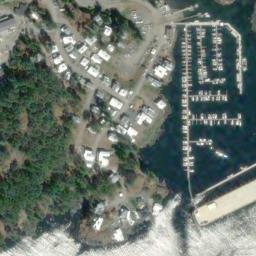 Satellite imagery of Caffery Point, CA