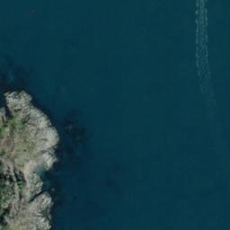 Satellite imagery of Fossil Point, CA