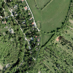 Satellite imagery of Bisamberg transmitter, 120 metres mast, AT