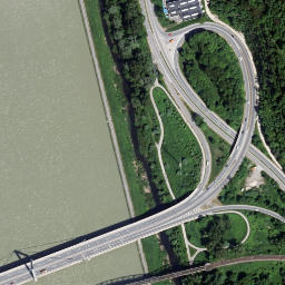 Satellite imagery of Kamin der VOEST-Werke Linz, AT