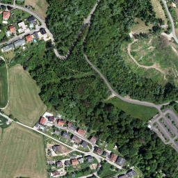 Satellite imagery of cairn, DE