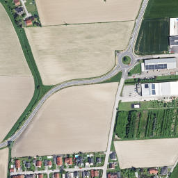 Satellite imagery of Schloss Hartheim, AT
