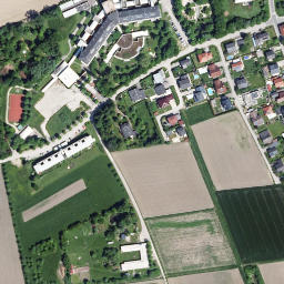 Satellite imagery of Schloss Hartheim, AT