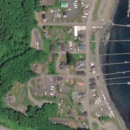 Satellite imagery of Sekiu Point, US