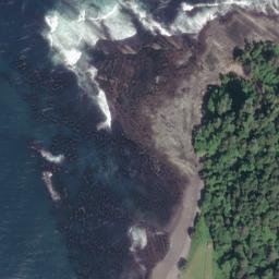 Satellite imagery of Slip Point, US