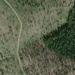 Satellite imagery of Lost Creek Divide, US