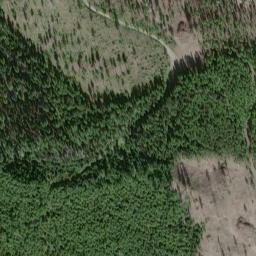 Satellite imagery of Lost Creek Divide, US