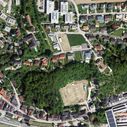 Satellite imagery of Der Kirchhof zu Mauthausen., AT
