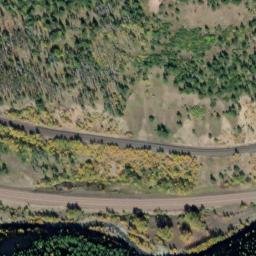 Satellite imagery of Nimrod Mine, US