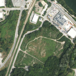 Satellite imagery of Kamin der Glanzstoffwerke Sankt Pölten, AT