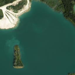 Satellite imagery of Donau-Freileitungskreuzung Bergern, Mast Süd, AT