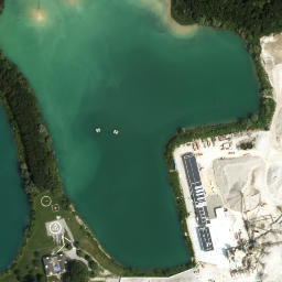 Satellite imagery of Donau-Freileitungskreuzung Bergern, Mast Süd, AT