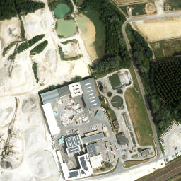 Satellite imagery of Donau-Freileitungskreuzung Bergern, Mast Süd, AT