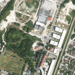 Satellite imagery of Kamin der Glanzstoffwerke Sankt Pölten, AT