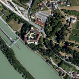 Satellite imagery of Schloss Persenbeug, AT