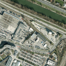 Satellite imagery of 120 Meter hoher Kamin des Kraftwerk Simmering, AT