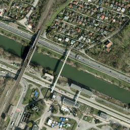 Satellite imagery of 120 Meter hoher Kamin des Kraftwerk Simmering, AT