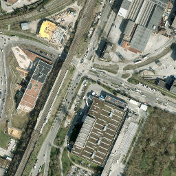 Satellite imagery of 120 Meter hoher Kamin des Kraftwerk Simmering, AT