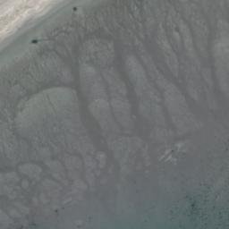 Satellite imagery of Dungeness Spit, US