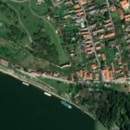 Satellite imagery of Devín, SK