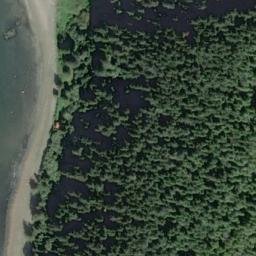 Satellite imagery of Cape Alava, US