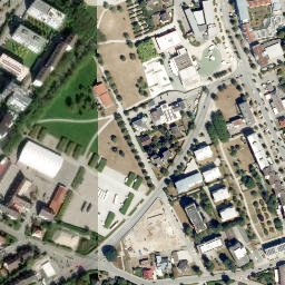 Satellite imagery of Burghausen Castle, DE