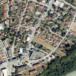Satellite imagery of Burghausen Castle, DE