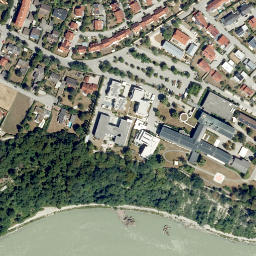 Satellite imagery of Burghausen Castle, DE