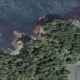 Satellite imagery of Crescent Rock, US