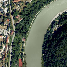 Satellite imagery of Burghausen Castle, DE