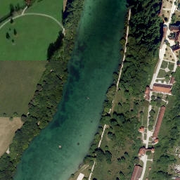 Satellite imagery of Burghausen Castle, DE