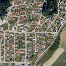 Satellite imagery of Burghausen Castle, DE