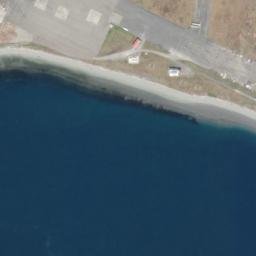 Satellite imagery of Ediz Hook, US