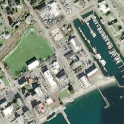 Satellite imagery of Point Hudson, US