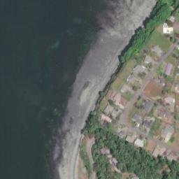 Satellite imagery of Cape George, US