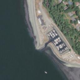 Satellite imagery of Cape George, US