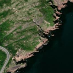 Satellite imagery of Mouldy Point, CA