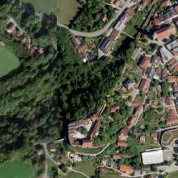 Satellite imagery of Tittmoning Castle, DE