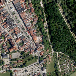 Satellite imagery of Tittmoning Castle, DE