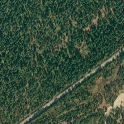 Satellite imagery of The Slide, US