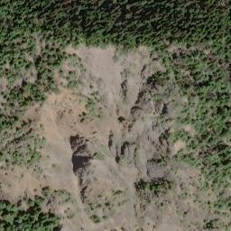 Satellite imagery of Baldy Ridge, US
