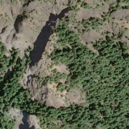 Satellite imagery of Baldy Ridge, US