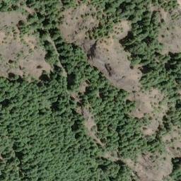 Satellite imagery of Baldy Ridge, US