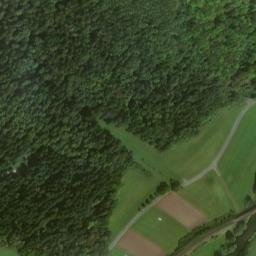 Satellite imagery of cairn, FR